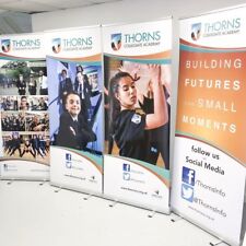 Roller Banner 800mm Display Stand - Pop / Pull / Sign Exhibition Trade Show