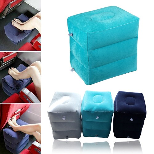 Inflatable travel footrest leg - footrest,