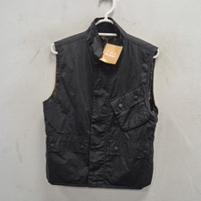Barbour Summer Westmorland Sporting Wax Waterproof Country Gilet Vest Size XS