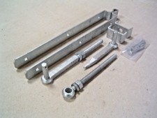Adjustable gate hang set 24 inch galvanised farm gates 5 bar gates wooden gates