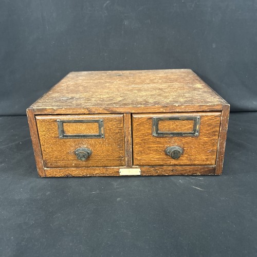 Vintage drawer library card - 2,