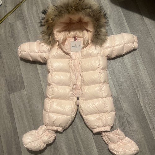 Moncler baby pink down - moncler,
