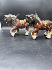 Shire Work Pair Of Horse Pair