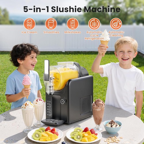 Slushie machine ice needed - slushie, no