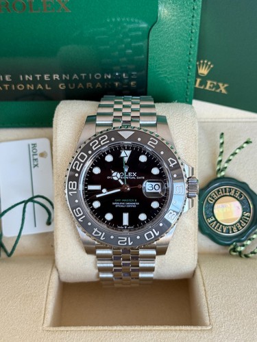 Rolex gmt master 126710grnr - rolex, gmt-master