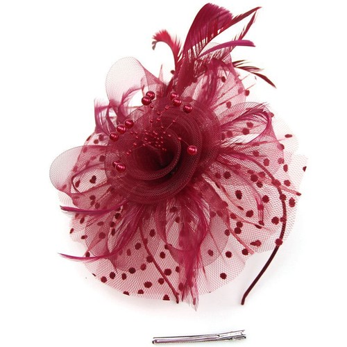 Flower hair clip - hair,