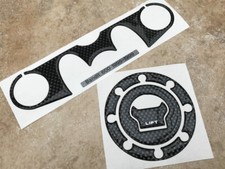 Carbon Fibre Effect Yoke & Filler Cap Cover Suzuki GSF 600 Bandit 1995 - 1999