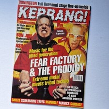 Kerrang! Magazine #603 28 June 1996 The Prodigy, Fear Factory, Bon Jovi, Ash