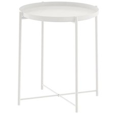 IKEA GLADOM Side Table White