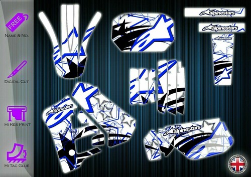 Fit yamaha dtr125 stickers - fit,