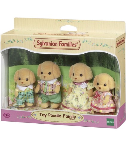 Sylvanian families toy poodle - sylvanian,