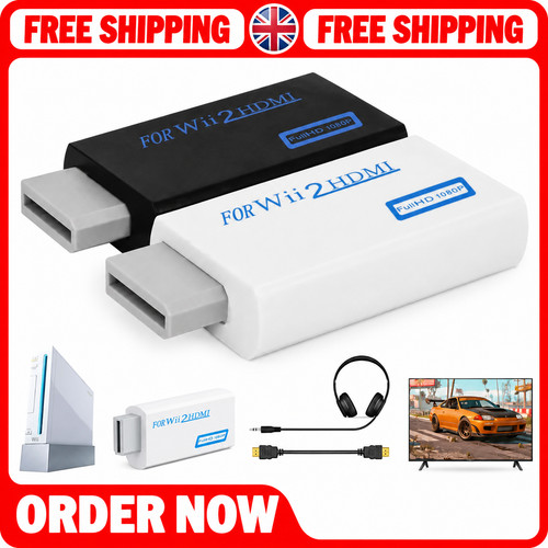 Wii hdmi adapter converter - wii, to