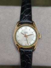 Vintage CAMY 17 Jewels Incabloc Swiss Made Ladies Watch Gold Filled 10K- Working