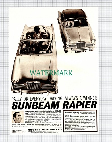 Sunbeam rapier jack - (x252),