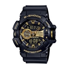 Casio G-Shock GA-400GB-1A9 | Big Face Black & Gold Analog-Digital Watch | Shock