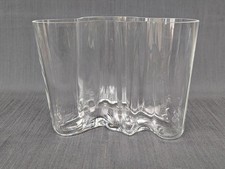 Alvar Aalto Savoy Vase Iittala 16cm Clear Glass Design Glass Finland