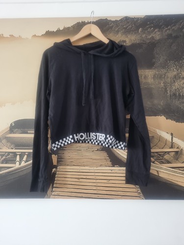 Hollister crop hoodie - hollister,