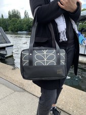 Orla Kiely Grey Stem print