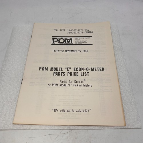 Vintage parking meter pom - parking,