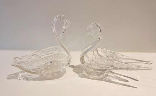 Vintage clear glass - clear,