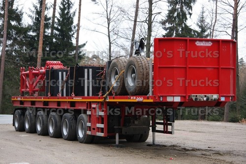 Truck photo platform trailer - platform,