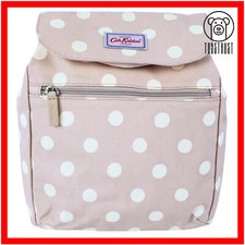 Cath Kidston Backpack Rucksack Handbag Polka Dot Button Spot Matte Oilcloth CL61
