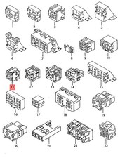 Genuine VW SEAT AUDI SKODA Caddy Caravelle Eurovan Relay Plate 867937501