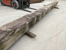 Reclaimed Timber/Old Pitch Pine Timber Beam/ (13"x10") 330x260mm 7.8m long @£125