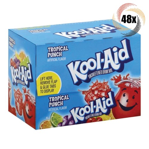 Full box 48x packets kool - full, kool-aid