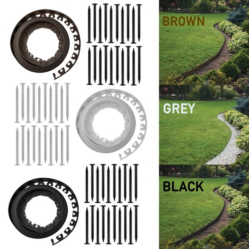 Flexible lawn edging - lawn, x