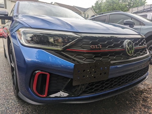 Front bumper tow hook license - tow,