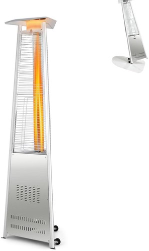 Pyramid gas patio heater - patio,