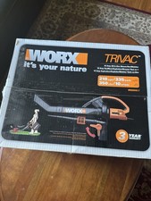 WORX Trivac 12Amp Electric 3-in-1 Leaf Blower/Mulcher/Vacuum FACTORY SEALED