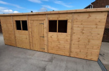 Pinelap Mixi Pent Shed Garden Shed Fully T&G from 4ft to 20ft Pent Hut