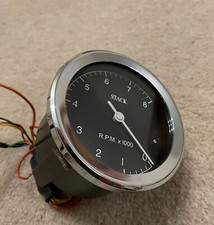 Stack Motorsport ST400 80mm Recording Tachometer Rev Counter 0-3-8500 RPM