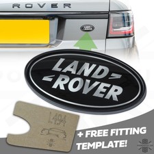 Genuine 'Land Rover' Black &