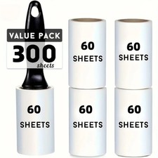 5PCS Rolls Lint Roller Remover