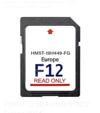 Latest FORD F12 SYNC2 Navigation SD Card UK + Europe Maps 2024/2025