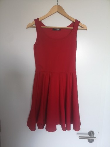 Beautiful red quiz mini dress - mini,