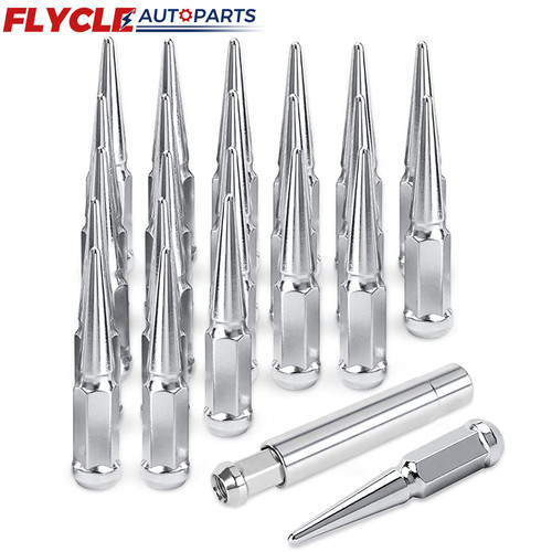 24pcs chrome m14x1 - chrome, m14x1.5