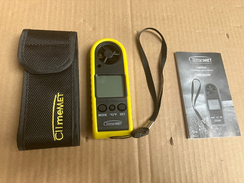 Climemet handheld wind meter - climemet,