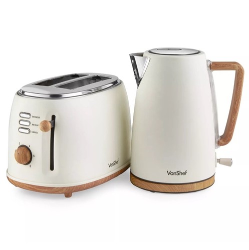 Vonshef kettle and toaster set - kettle,