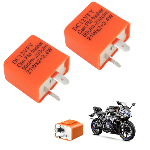 Pcs 12v pin flasher - pin,