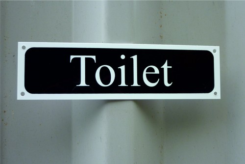 Toilet sign cloakroom changing - toilet, cloakroom/changing