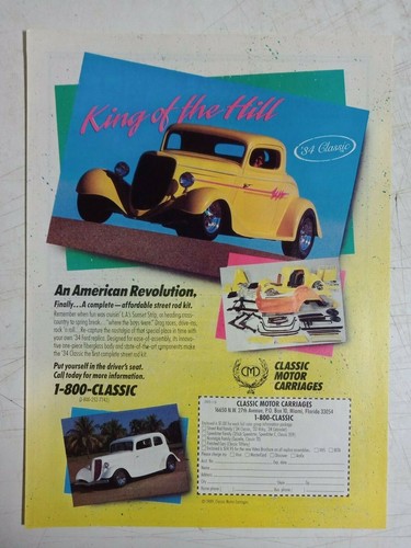 1989 classic motor carriages - 1989,