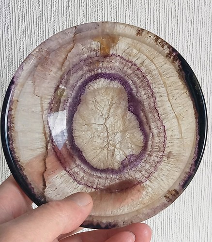 Large blue john - bowl, 5.5"
