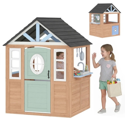 Playhouse for kids wooden - playhouse,