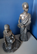The Leonardo Collection African Masai Figures x 2