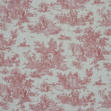 French Toile De Jouy Red