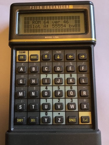 Psion organiser lz64 - ii,